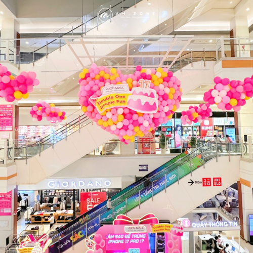 [TỔ CHỨC SỰ KIỆN] AEON MALL BÌNH DƯƠNG CANARY - 11 YEARS OF HARMONY
